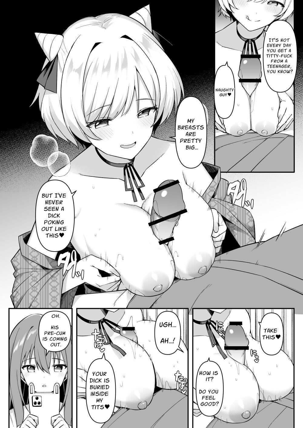 Hentai Manga Comic-Gals on a Hot-spring Inn Trip are Shown Who's Boss by their Big Dick Waiter-Read-12